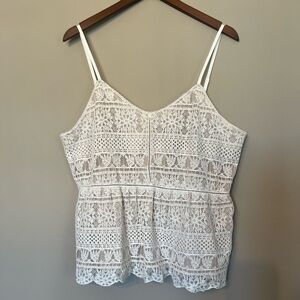 NWT Maurices Lace Tank